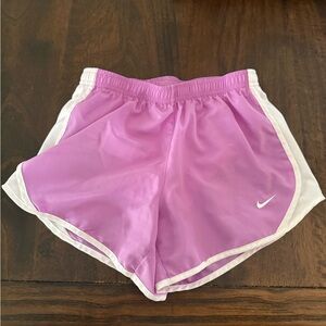 Nike Girls Pink Athletic Shorts